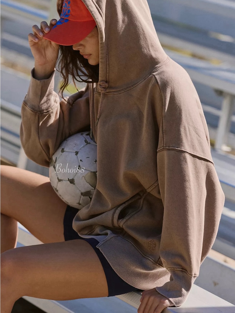 NEW Free People Sprint To The Finish Hoodie